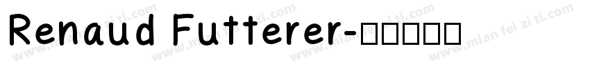 Renaud Futterer字体转换